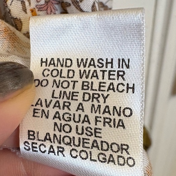 Entro Boho Kimono Cardigan – Floral Print Open Front Duster, One Size - Picture 5 of 6